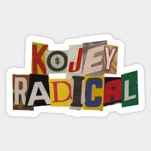 Kojey Radical - RansomNote Sticker